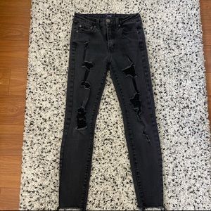 Aeropostale Black High-Waisted Jeggings